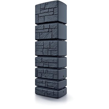 

PROSPERPLAST Sud na dešťovou vodu TOWER STONE antracit 500l