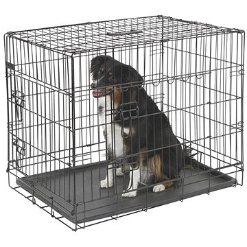 

Kerbl Přepravní box, klec do auta pro psy 63 × 48 × 57cm, 1 dveře