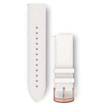 

Garmin Quick Release (20 mm) White - 18K Rose Gold PVD