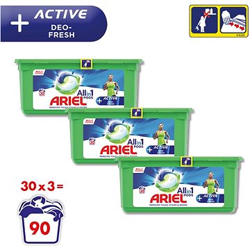 ARIEL Active 3× 30 ks - Kapsle na praní