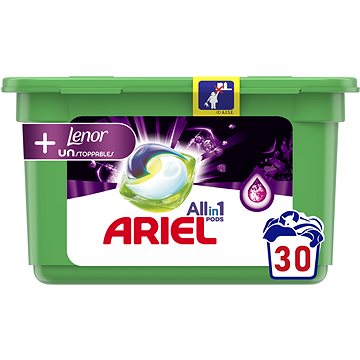 ARIEL+ Unstoppables 30 ks - Kapsle na praní