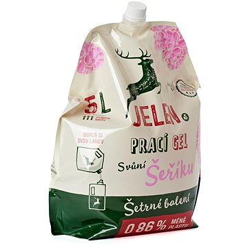 

JELEN prací gel s vůní šeříku 5 l (111 praní)