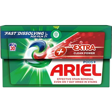 ARIEL+ Extra Clean 30 ks - Kapsle na praní