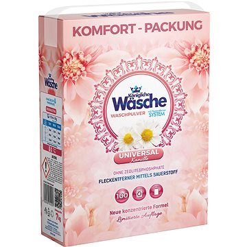 

KÖNIGLICHE WÄSCHE Universal Sensitive s heřmánkem 7 kg (100 praní)