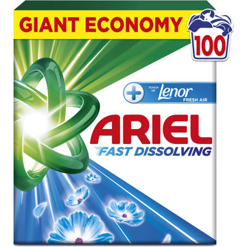 

ARIEL+ Fresh Air 5,5 kg (100 praní)