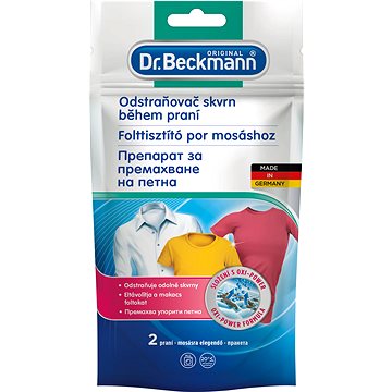 

DR. BECKMANN odstraňovač skvrn 80 g (2 praní)