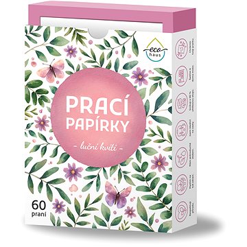 

EcoHaus prací papírky luční kvítí 60 ks