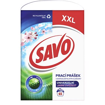 

SAVO jarní svěžest 4,5 kg (65 praní)