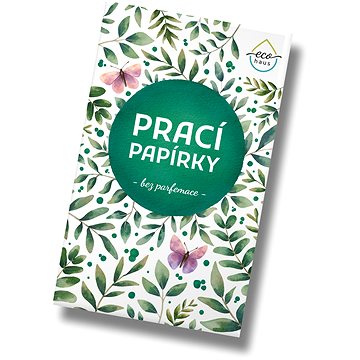 

EcoHaus prací papírky bez parfemace 5 ks