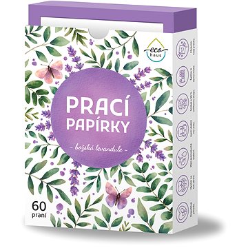 

EcoHaus prací papírky božská levandule 60 ks