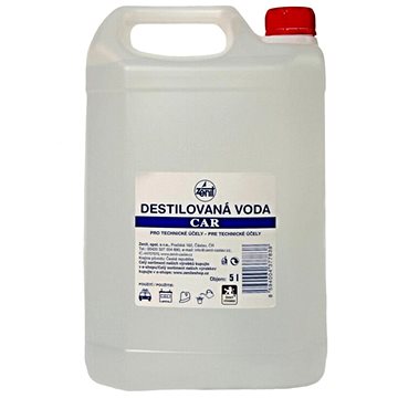 

ZENIT Destilovaná voda 5 l