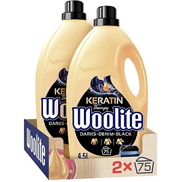 

WOOLITE Dark With Keratin 2× 4,5l (150 praní)