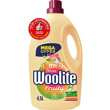 

WOOLITE Keratin Therapy Fruity Color 4,5 l (75 praní)