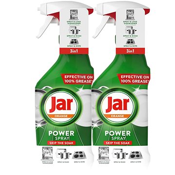 

JAR Power Spray 3v1 Pomerančová vůně 2 × 500 ml
