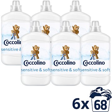 

COCCOLINO Sensitive Pure 6 × 1700 ml