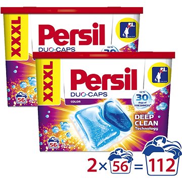 PERSIL Duo-Caps Color 2 × 56 ks - Kapsle na praní