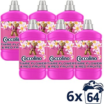 

COCCOLINO Tiare Flower & Red Fruits 6 × 1600 ml