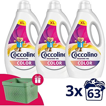 

COCCOLINO Color 3 × 2,72 l (204 praní)
