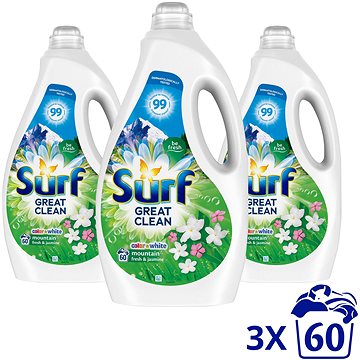 

SURF Mountain Fresh & Jasmine 3 × 2 l (60 praní)