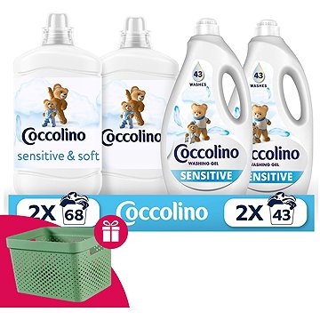 

COCCOLINO Sensitive 6,84 l (222 praní)