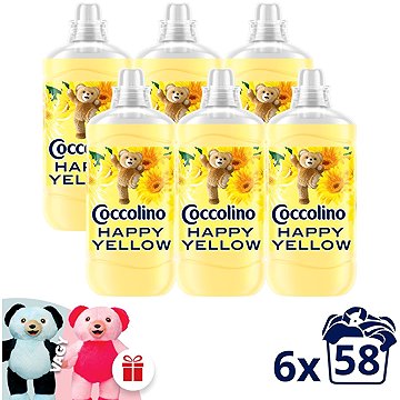 

COCCOLINO Happy Yellow 6× 1,450 l