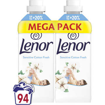 

LENOR Sensitive Cotton Fresh 2× 987 ml (94 praní)