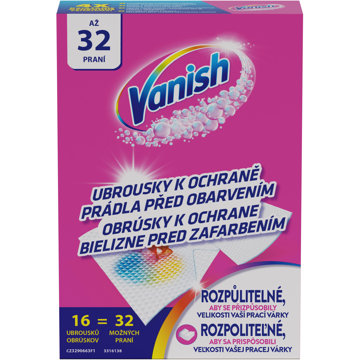 

VANISH Color Protect 16 ks (32 praní)