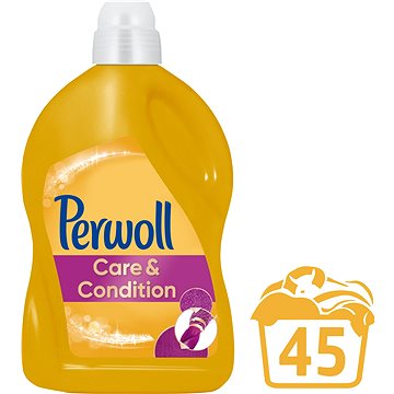 PERWOLL speciální prací gel Care & Condition 45 praní, 2700ml - Prací gel