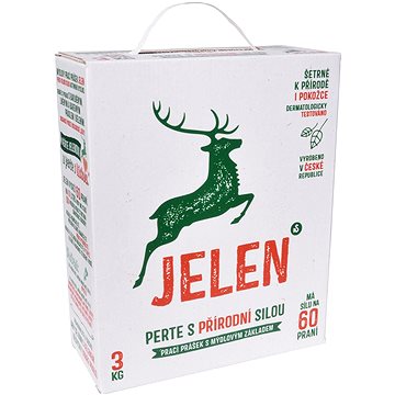 

JELEN Mýdlový prášek 3 kg (60 praní)