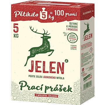 

JELEN Mýdlový prášek 5 kg (100 praní)