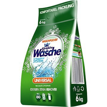 

KÖNIGLICHE WÄSCHE Universal 6 kg (80 praní)