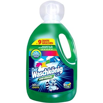 

DER WASCHKÖNIG Prací gel Universal 3,3 l (94 praní)