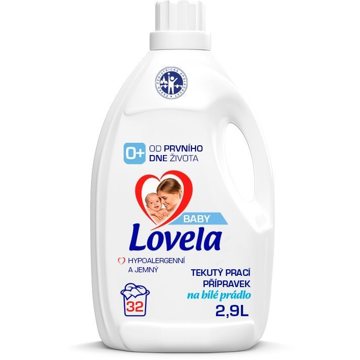 

LOVELA Baby tekutý prací přípravek na bílé prádlo 2,9 l (32 praní)