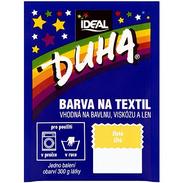 

DUHA barva na textil žlutá 15 g