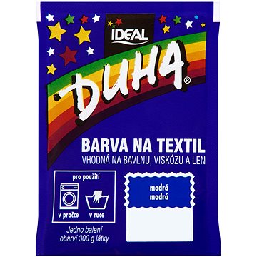 

DUHA barva na textil modrá 15 g
