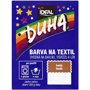 

DUHA barva na textil hnědá 15 g