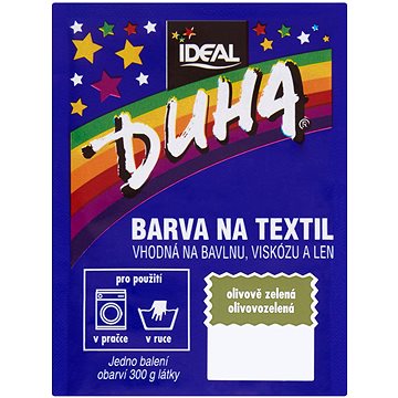 

DUHA barva na textil olivově zelená 15 g