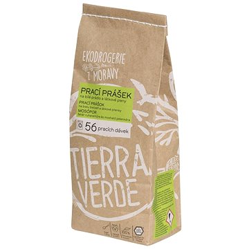 

TIERRA VERDE prací prášek na bílé prádlo a pleny 850 g (56 praní)