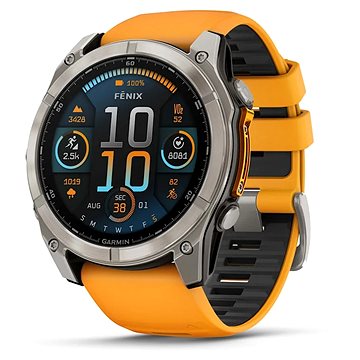 

Garmin Fenix 8 51mm AMOLED Sapphire Spark Orange/Graphite