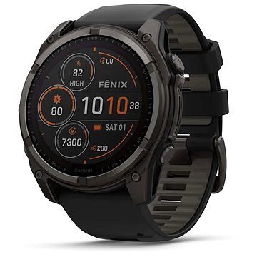 

Garmin Fenix 8 51mm Sapphire Graphite/Titan Carbongrey