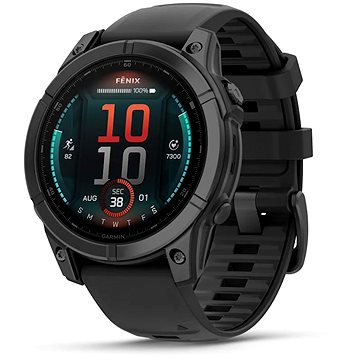 

Garmin Fenix E 47mm Slate Gray Steel/Black Band