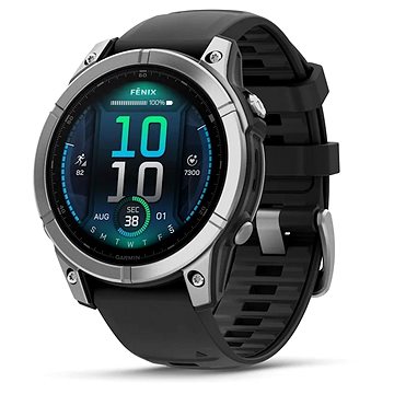 

Garmin Fenix E 47mm Stainless Steel/Graphite Band