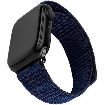 

FIXED Nylon Sporty Strap pro Apple Watch 42/44/45mm tmavě modrý
