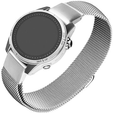 

FIXED Mesh Strap pro Garmin QuickFit 20mm stříbrný