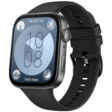 

FIXED Silicone Strap pro Huawei Watch FIT 3/4 černý