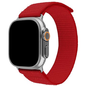 

FIXED Nylon Sporty Strap pro Apple Watch Ultra 49mm červený