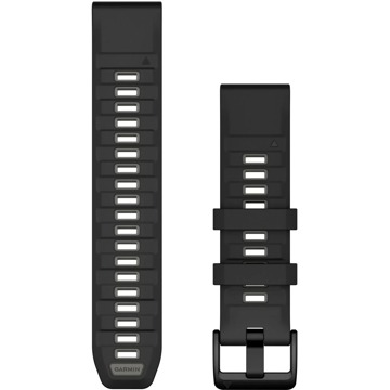 

Garmin silikonový QuickFit 22 - Black/Pebble Gray