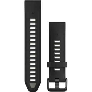 

Garmin silikonový QuickFit 20 - Black/Pebble Gray