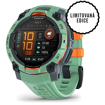 

Garmin Instinct 3 45mm AMOLED Neo Tropic/Neo Tropic band