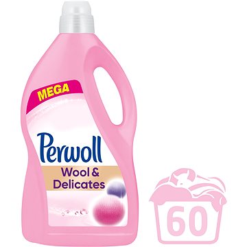 PERWOLL speciální prací gel Wool & Delicates 60 praní, 3600ml - Prací gel